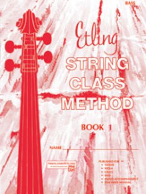 Etling String Class Method Book 1 Bass