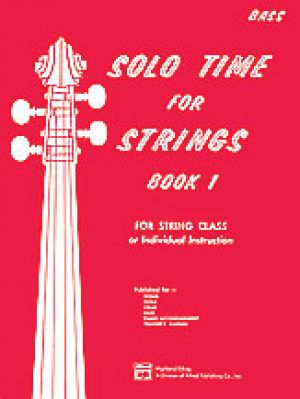 Solo Time for Strings Book 1 Bass