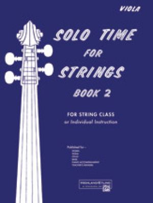Solo Time for Strings Book 2 Viola
