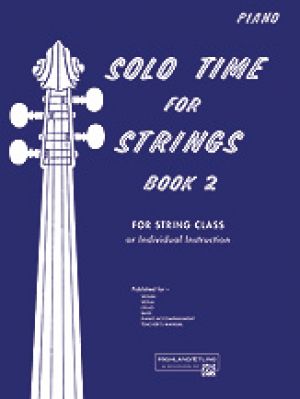 Solo Time for Strings Book 2 Piano Accompanim