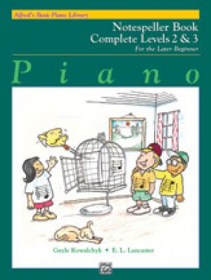 Alfreds Basic Piano Library: Notespeller 2&3