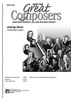 Meet the Great Composers: Activity Sheets Bk1