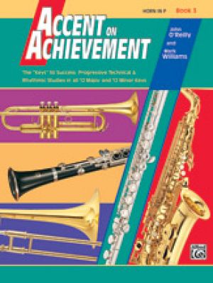 Accent on Achievement Book 3 Horn in F
