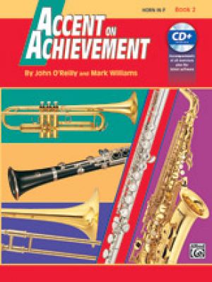 Accent on Achievement Book 2 BkCD Horn in F