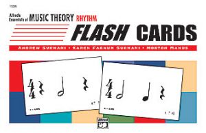 Essentials of Music Theory Flash Cards Rhy F