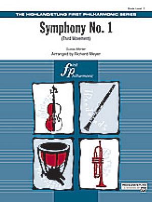 Symphony No. 1 3rd Movement Score & Parts
