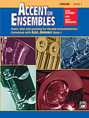 Accent on Ensembles Book 1 Bk Horn in F