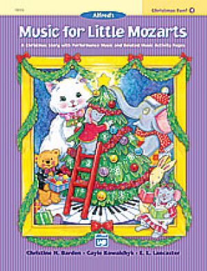Music for Little Mozarts:  Xmas Fun! Book 4