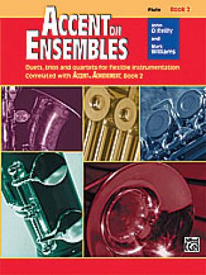 Accent on Ensembles Book 2 Bk Flute