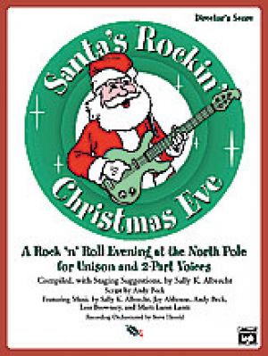 Santas Rockin Christmas Eve Bk & CD