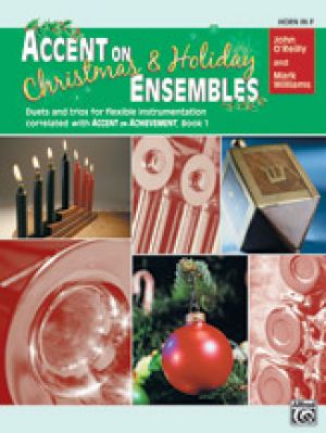 Accent on Christmas & Holiday Ens Bk Horn in