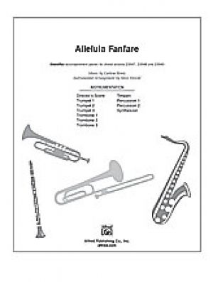 Alleluia Fanfare Instrumental Parts 3 tpt. 3