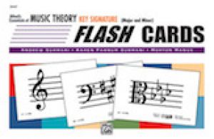 Essentials of Music Theory Cards Key Sig