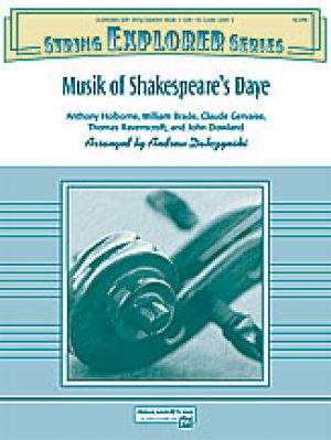 Musik of Shakespeares Daye Score & Parts