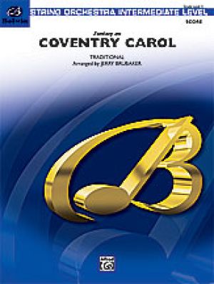 Coventry Carol Fantasy on Score & Parts