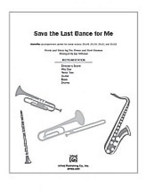 Save the Last Dance for Me Instrumental Parts