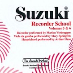 Suzuki Recorder School Sop/Alto CD Vol 5 & 6