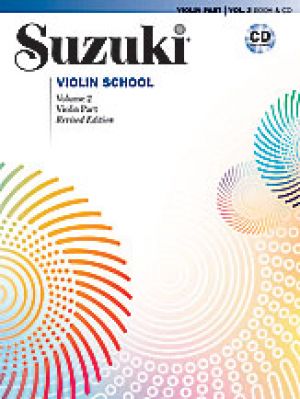 Suzuki Violin School Volume 2 Violin Part bk & CD International Edition