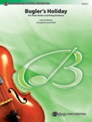 Holiday for Three Violins & String Orch Score
