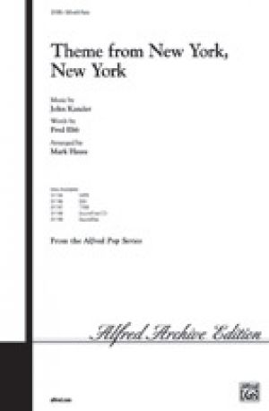 Theme from  New York New York  SAB