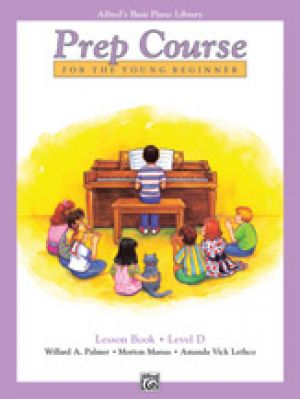 Alfred's Basic Piano Prep Course: Lesson bk D