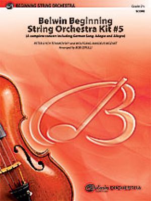 Belwin Beginning String Orchestra Kit #5 Scor