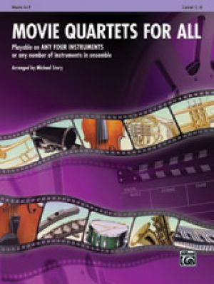 Movie Quartets for All Bk Horn in F