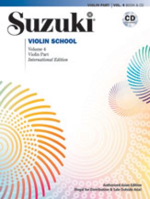 Suzuki Violin School Volume 4 Bk & CD
