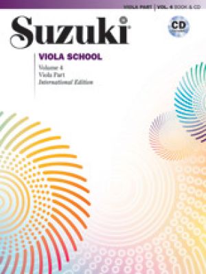 Suzuki Viola School Volume 4 Bk & CD