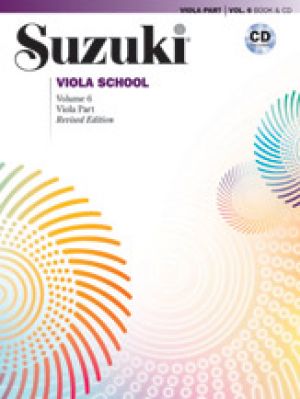Suzuki Viola School Volume 6 Bk & CD