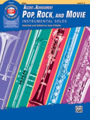 Accent on Achieve Pop Rock & Movie BkCD Flute