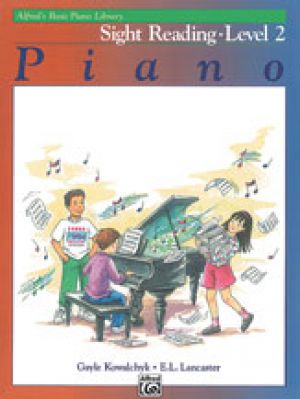 Alfred's Basic Piano Library: Sight Reading bk 2