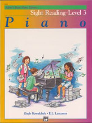 Alfred's Basic Piano Library: Sight Reading bk 3