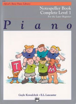 Alfred's Basic Piano Library: Notespeller bk Complete 1 (1A/1B)