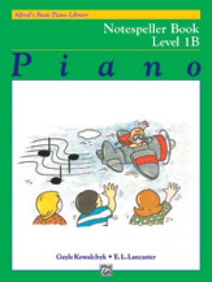 Alfred's Basic Piano Library: Notespeller bk 1B