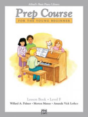 Alfred's Basic Piano Prep Course: Lesson bk F