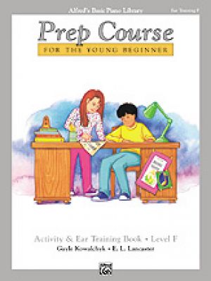 Alfred's Basic Piano Prep Course: Activity & Ear Training bk F