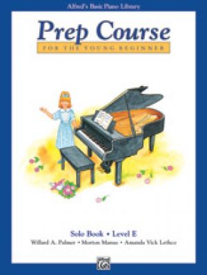 Alfred's Basic Piano Prep Course: Solo bk E