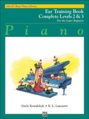 Alfreds Basic Piano: Ear Training Book 2 & 3
