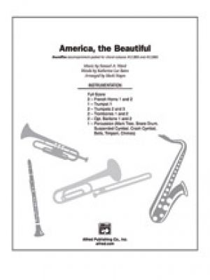 America the Beautiful Instrumental Parts