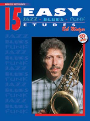 15 Easy Jazz Blues & Funk  BkCD Bass Clef Ins
