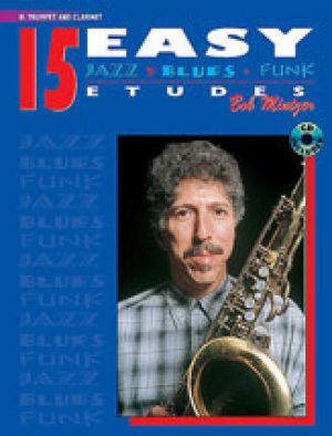 15 Easy Jazz Blues & Funk  BkCD B-flat Trumpe