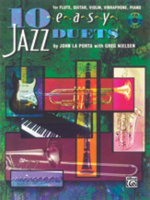 10 Easy Jazz Duets BkCD C Instruments (Flute