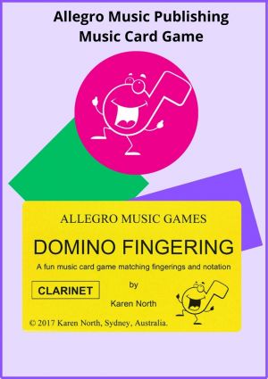 Domino Fingering Card Game - Clarinet