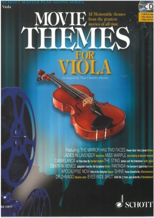Movie Themes Viola Bk/cd