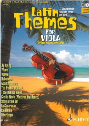Latin Themes Viola Bk/cd