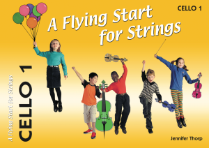 A Flying Start for Strings Cello Bk 1