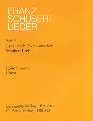 Songs with Lyrics by the Schubert Circle