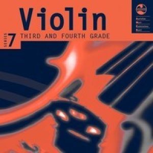 AMEB Violin Series 7 CD Recording And Notes - Grade 3 & 4 
