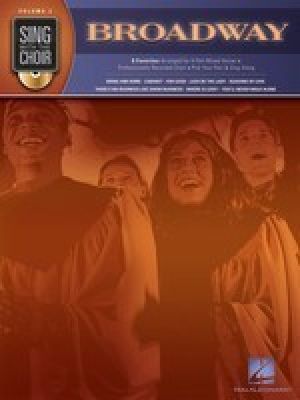 BROADWAY SING WITH THE CHOIR BK/CD V2